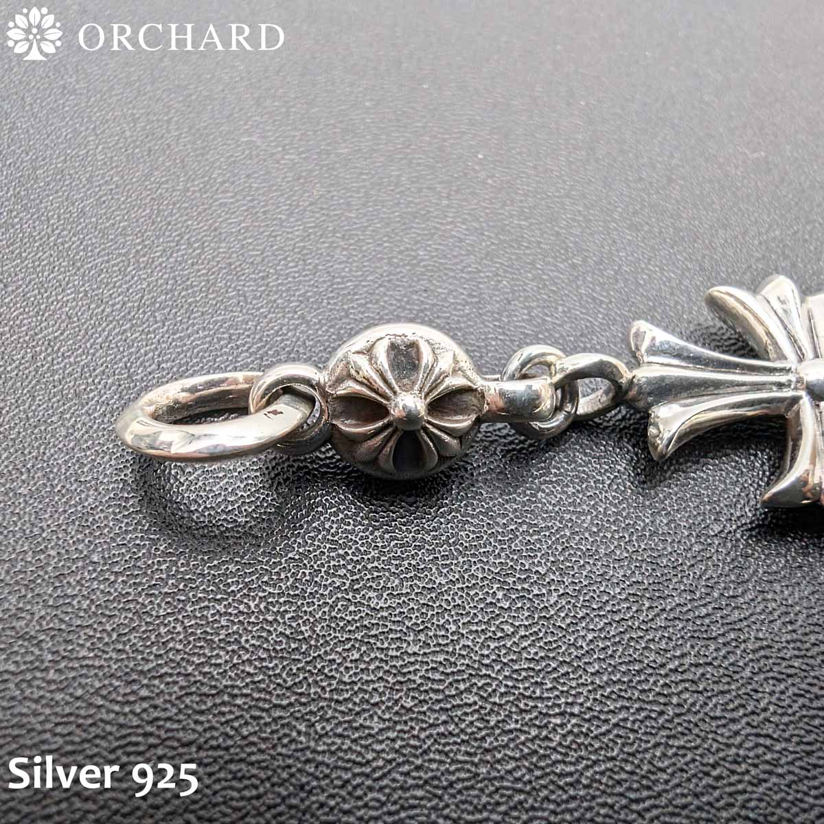 匿名配送/シルバー925/クロス+クロスボールペンダントトップ シルバー925 ペンダントトップ クロス ネックレス 新品 匿名配送