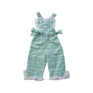 Vintage | Heart Eyelet Jumpsuit