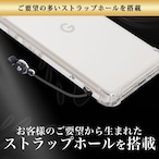 Hy+ Pixel8 Pro 耐衝撃 ケース ピクセル8プロ カバー ストラップホール 米軍MIL規格 クリア 衝撃吸収ポケット内蔵 TPU ケース 透明クリア