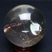 水晶 丸玉 虹入り 60mm スフィア 置物 水晶玉 一点物 151-8823