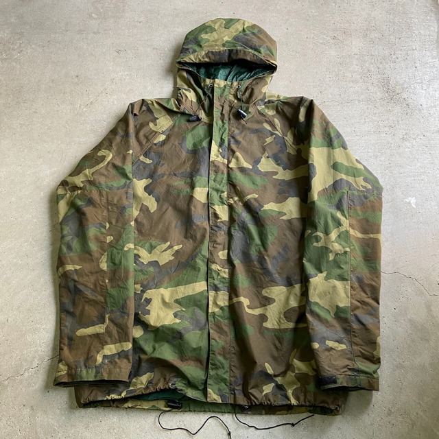 USA製 Brigade Quartermasters 迷彩 GORE-TEX ナイロンジャケット 