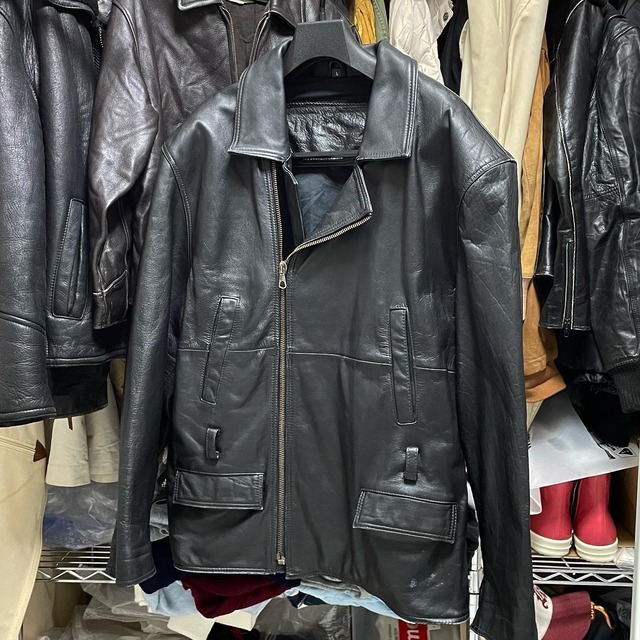 BOGART モーターサイクル レザージャケット Lサイズ ブラック 