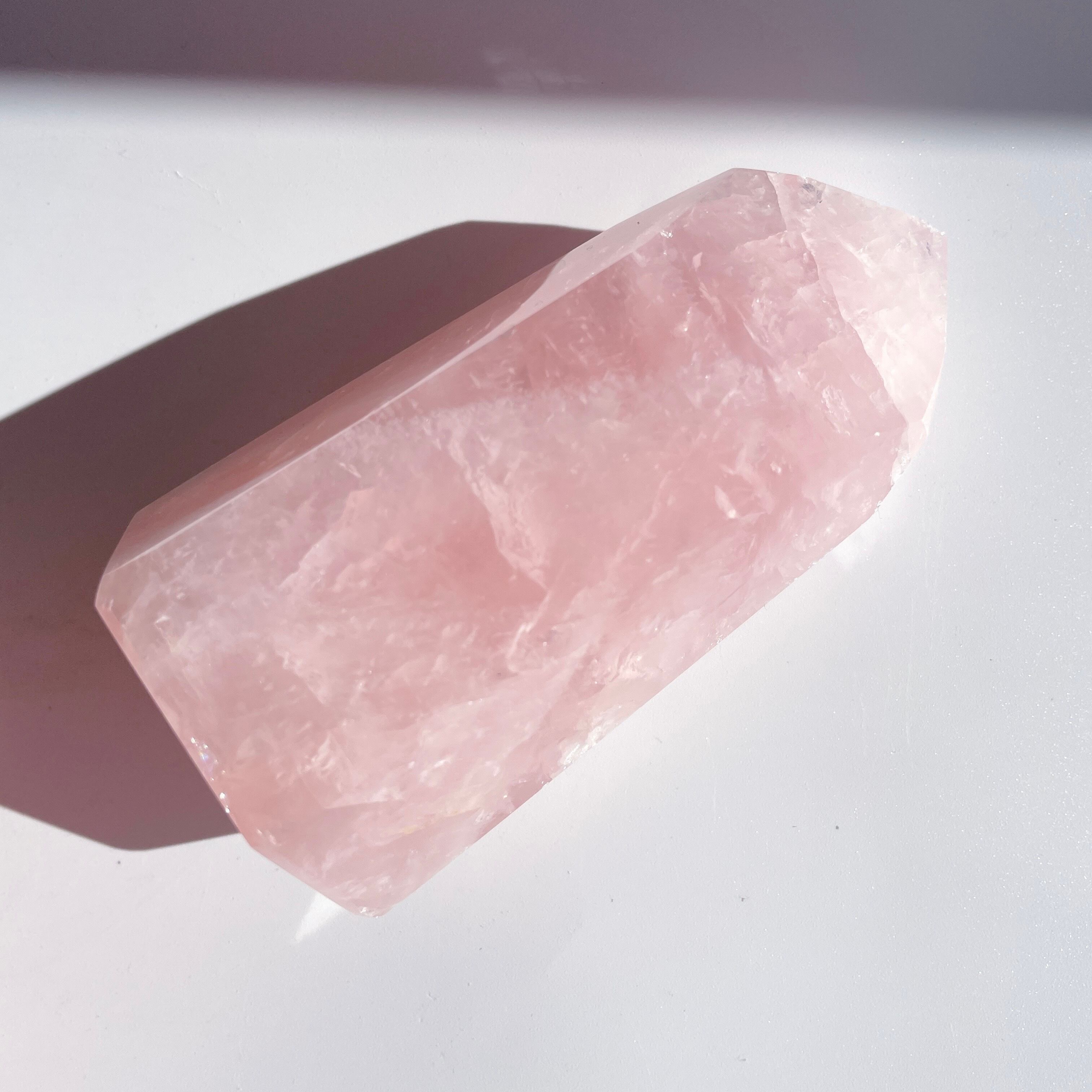 ローズクォーツタワー17◇Rose Quartz Tower◇天然石・パワーストーン
