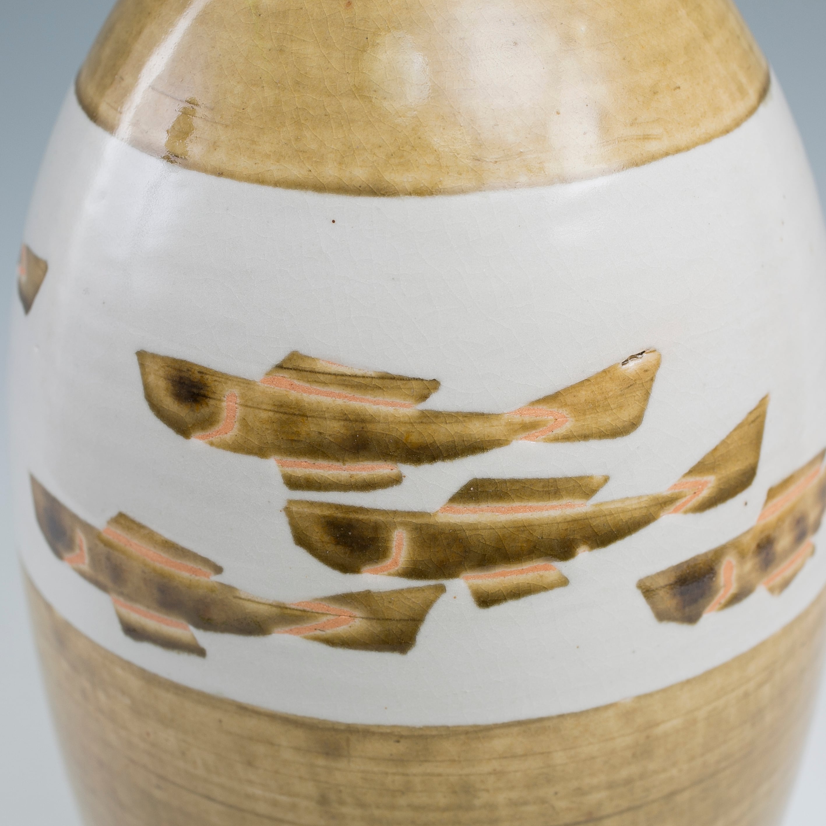魚紋花瓶 花器 フラワーベース 天坊武彦 牧勇吉 初期の作品 日本工芸会
