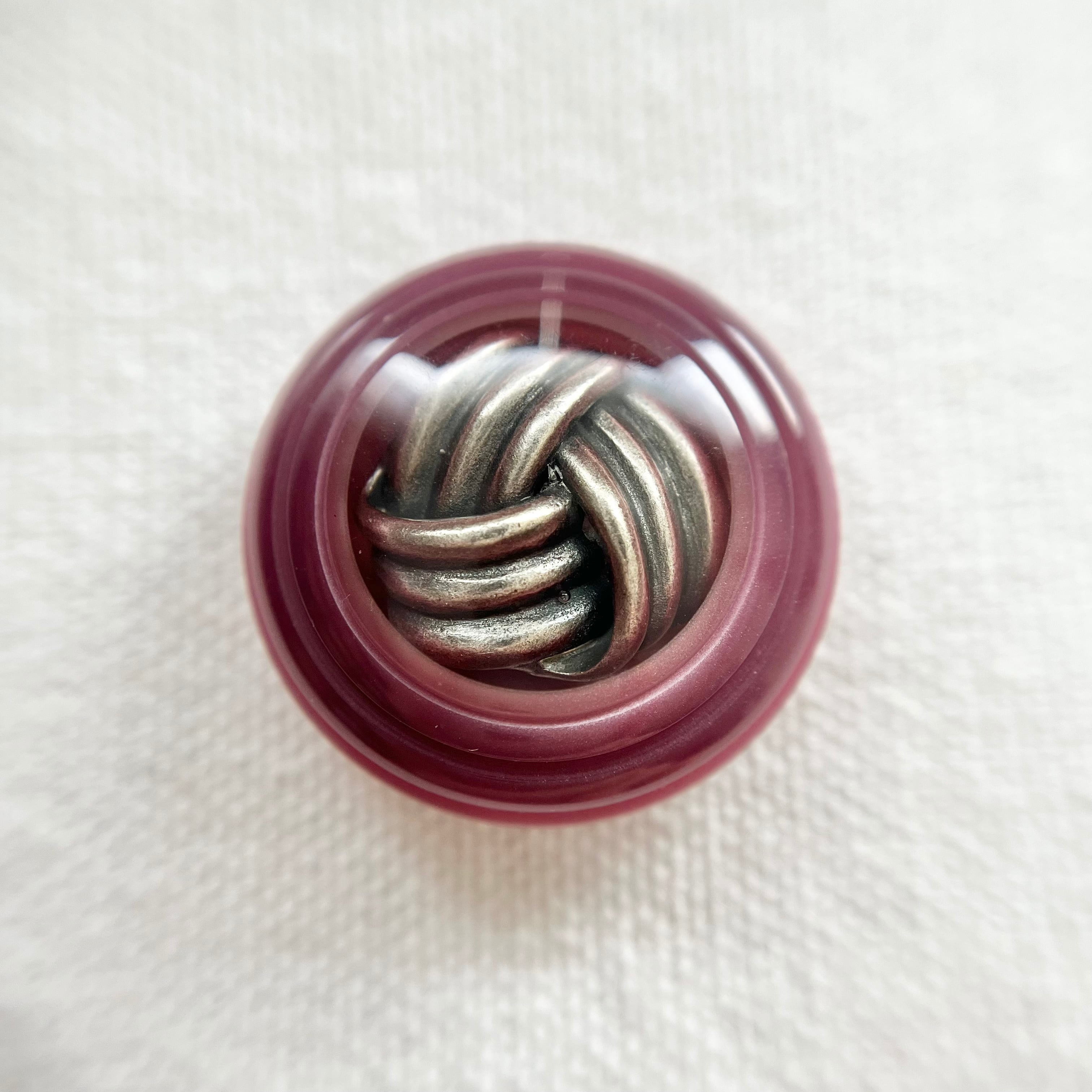 シルバースパイラル×ディープピンク 25㎜