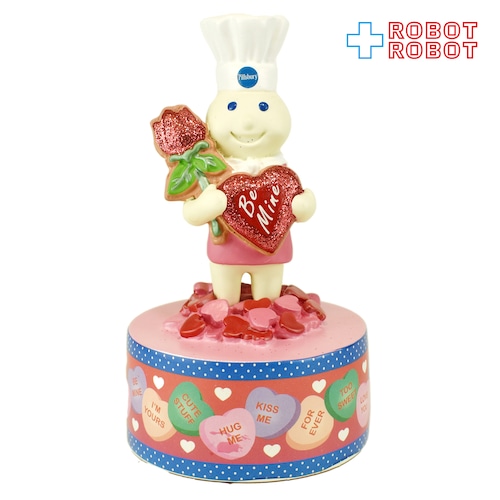 ピルズベリー ポッピンフレッシュ ドゥボーイ バレンタインデー オルゴール フィギュアリン 2013 企業物