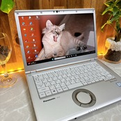 人気 /Panasonic Let’s note LV8 /軽量・持ち運び◎/SSD256GB/メモリ8GB/ノートパソコン