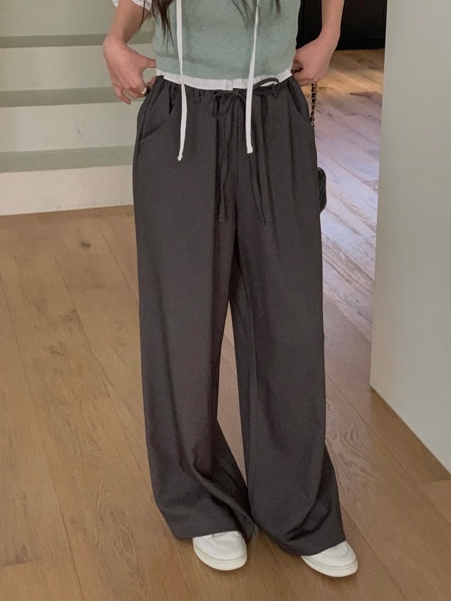 (予約) miel / Mousse pants 3color