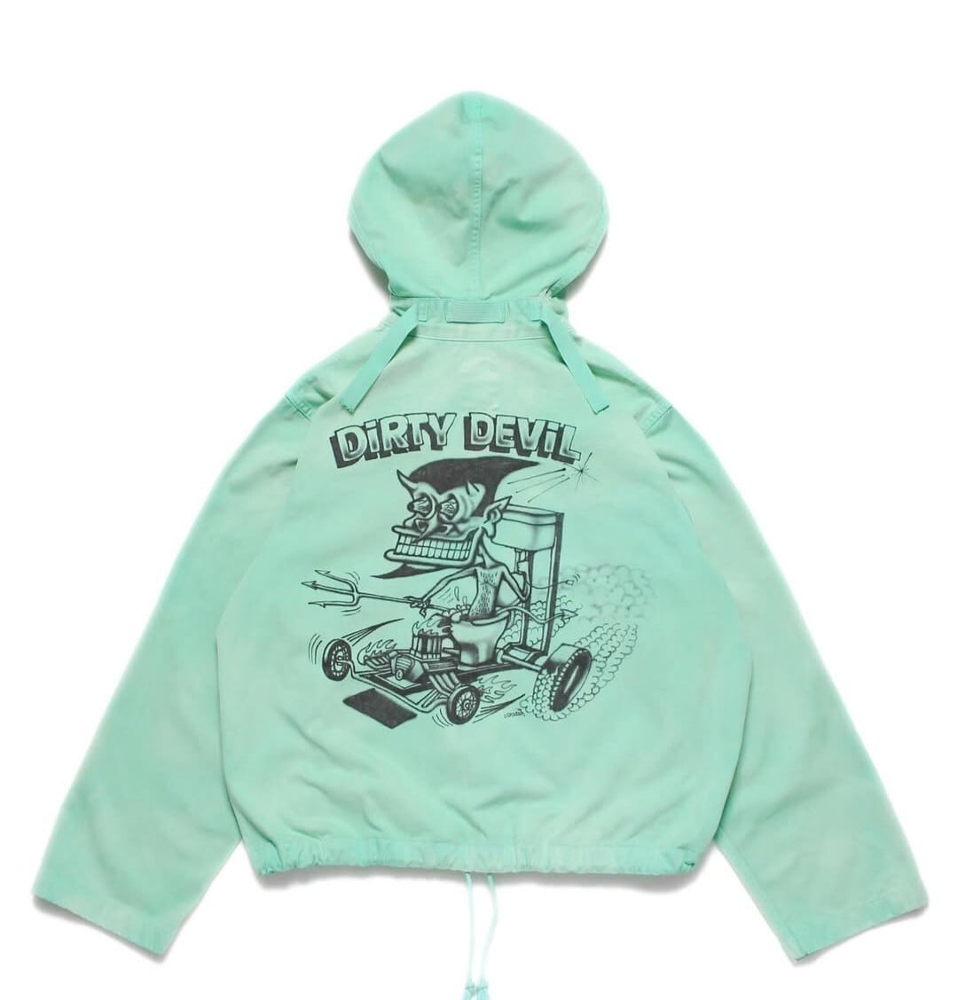 BOWWOW SKETCH DEVIL SALVAGE PARKA AGED