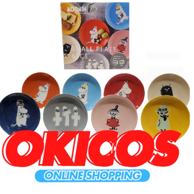 【773】ムーミン スモールプレート8PC 15cm 画像