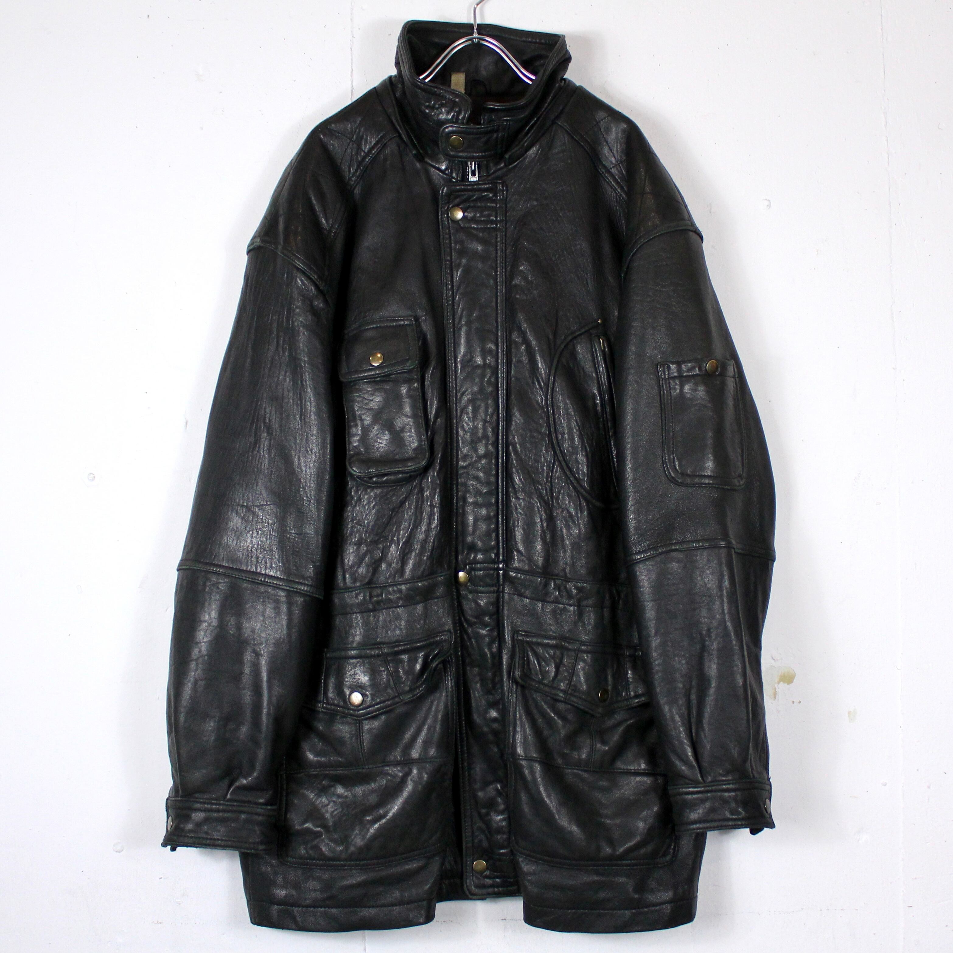 vintage multi gimmick biker jacket 【公式通販】