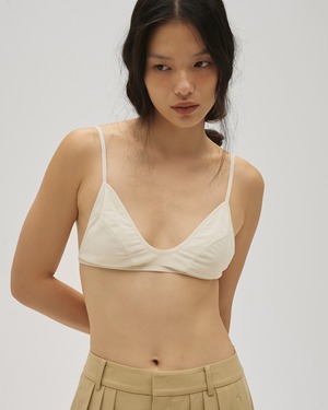 TODAYFUL Tulle Bratop  チュールブラトップ　Ecru