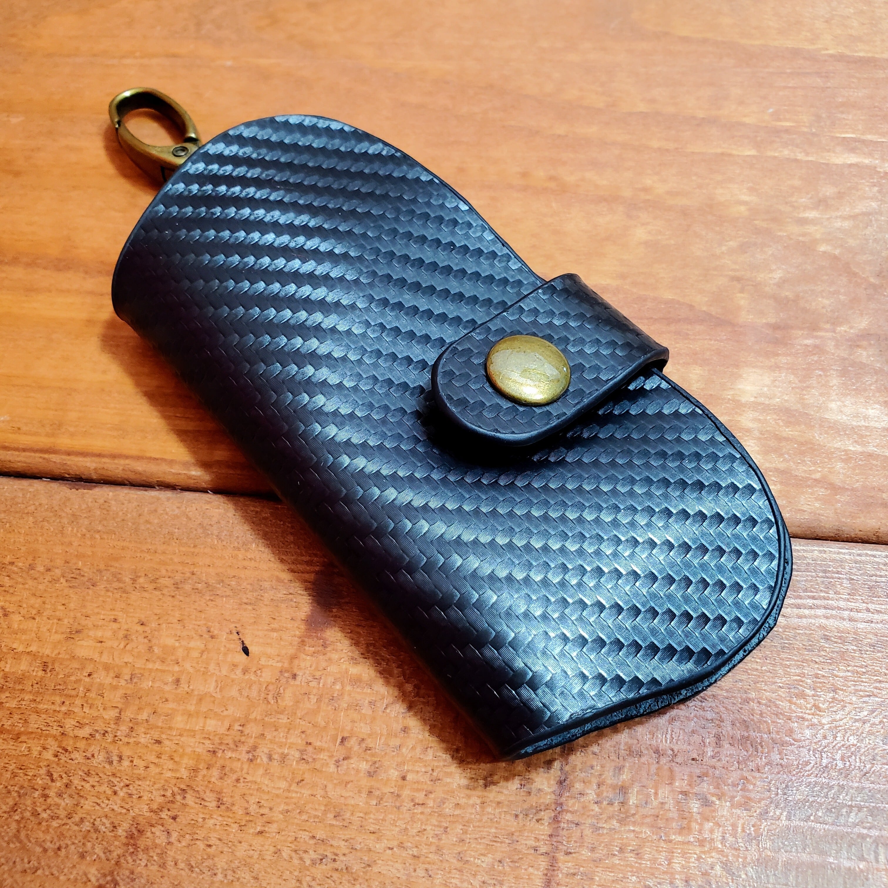 カーボンレザー4連キーケース（bs-6111）