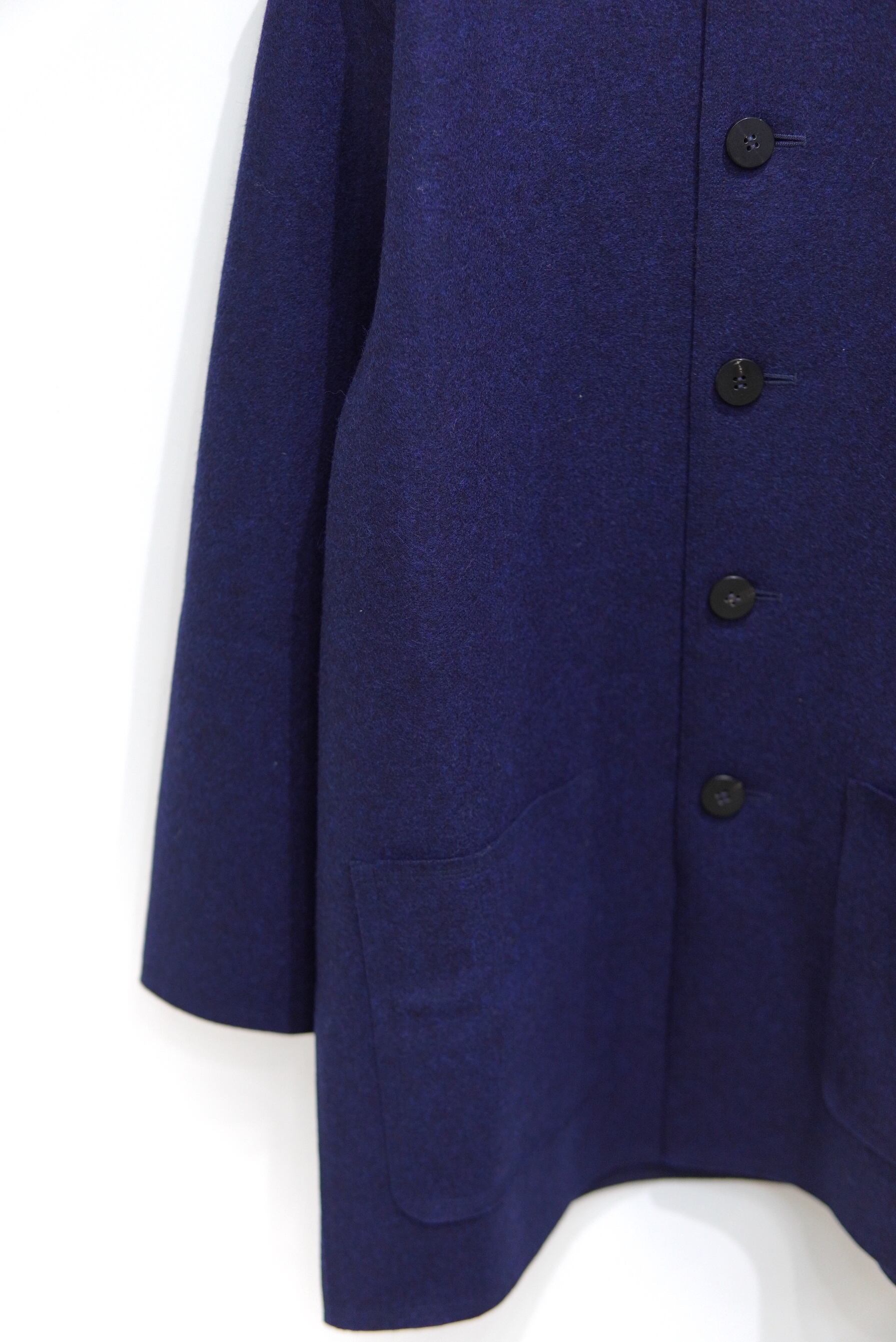 24AW cale 物足りない ウールフェルトコート カル カバーオール