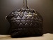 美品◆MOSCHINOモスキーノ レザー チェーン ショルダー バッグ黒◆