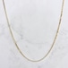 【14K-3-48】18inch 14K real gold chain necklace