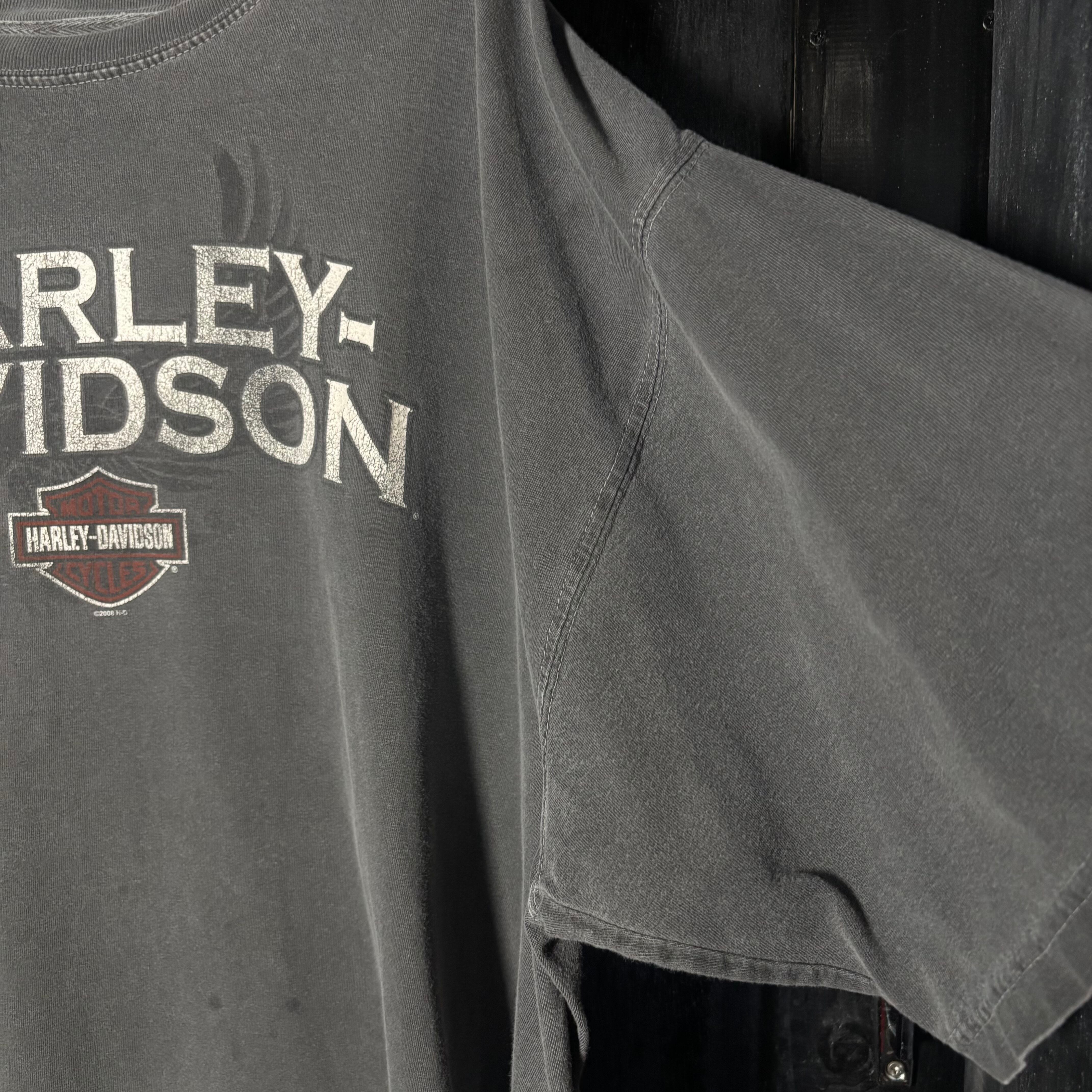 00s HARLEY-DAVIDSON T-shirt ハーレーダビッドソン Tシャツ フェード