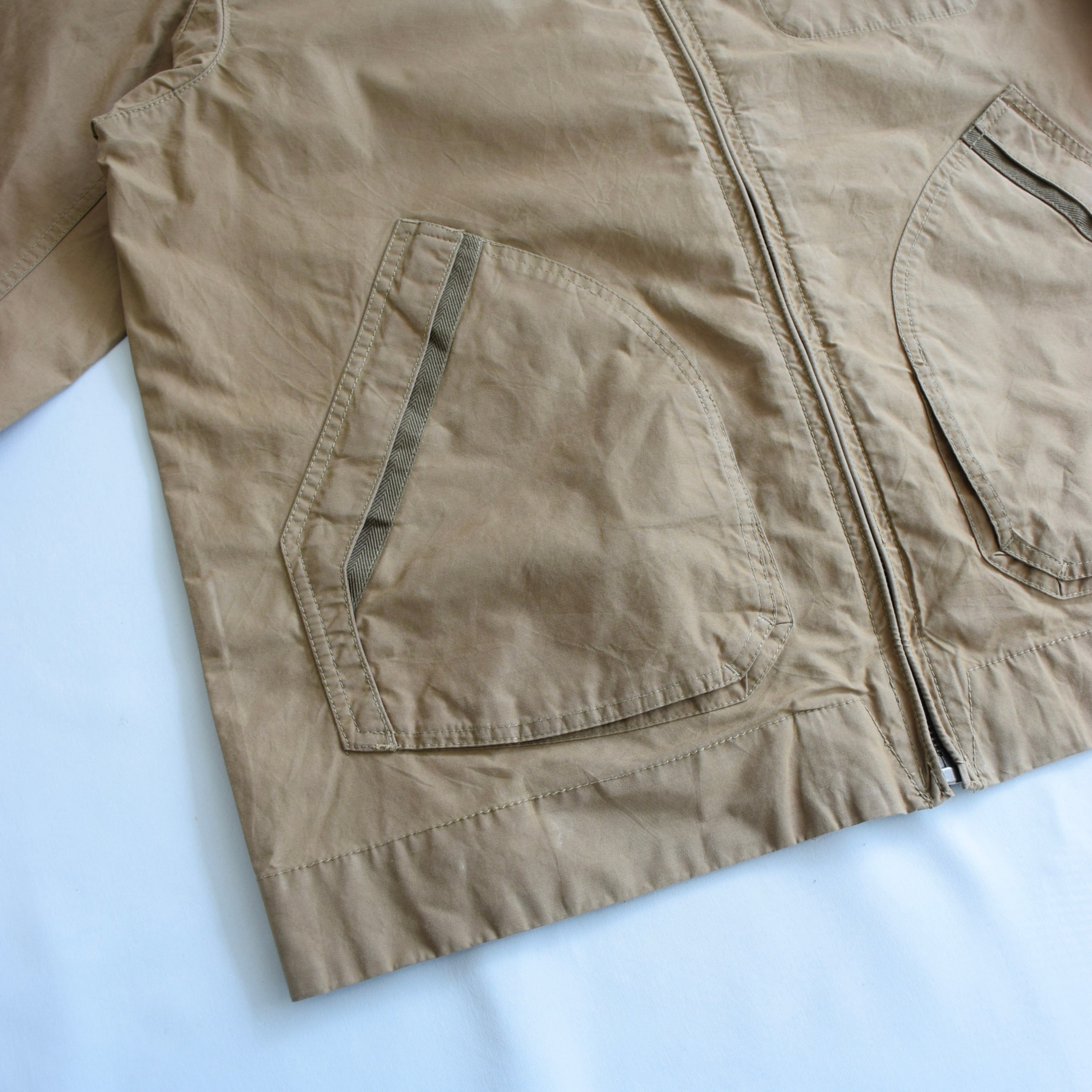 エディーバウアー　ワークジャケット　ヴィンテージ　アメリカ古着　L相当 2864 Eddie Bauer スイングトップ ジャケット メンズ L ブラウン ワーク