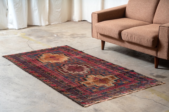 -VINTAGE TRIBAL RUG- Afghanistan 746