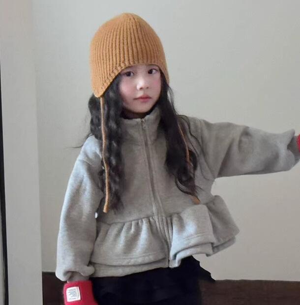 裏起毛ペプラムアウター