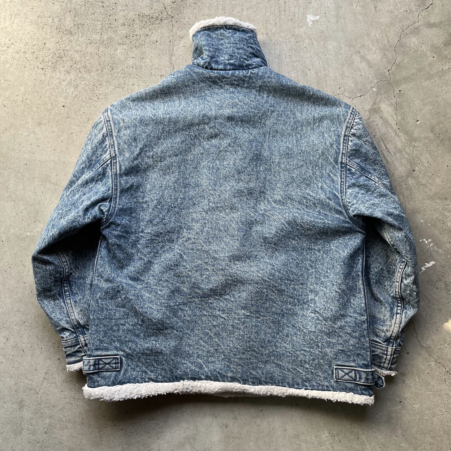 USA製 80年代 Levi's リーバイス 57513-0207 ケミカルウォッシュ B-3型