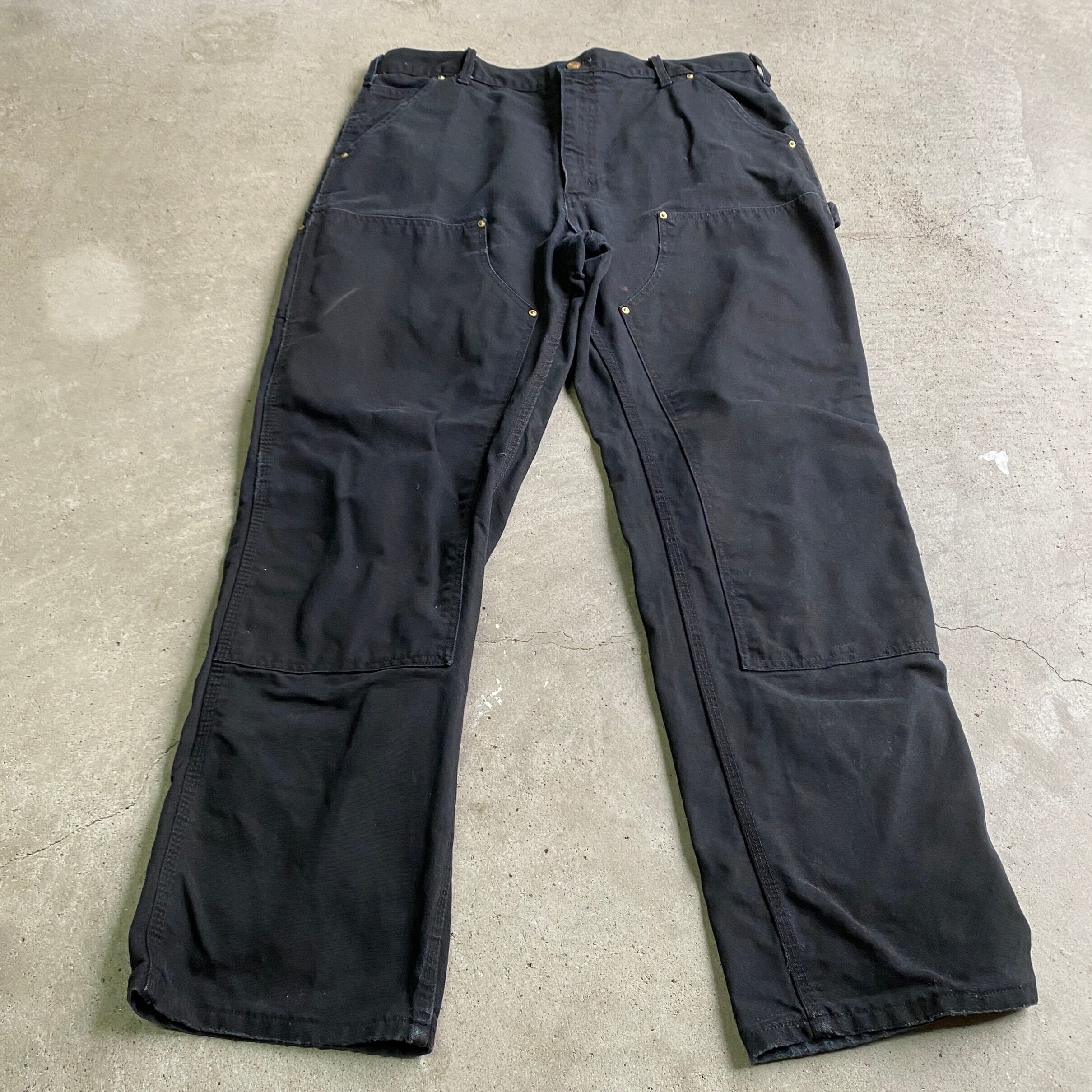 メキシコ製 Carhartt カーハート ダック地 ダブルニー ワークパンツ 
