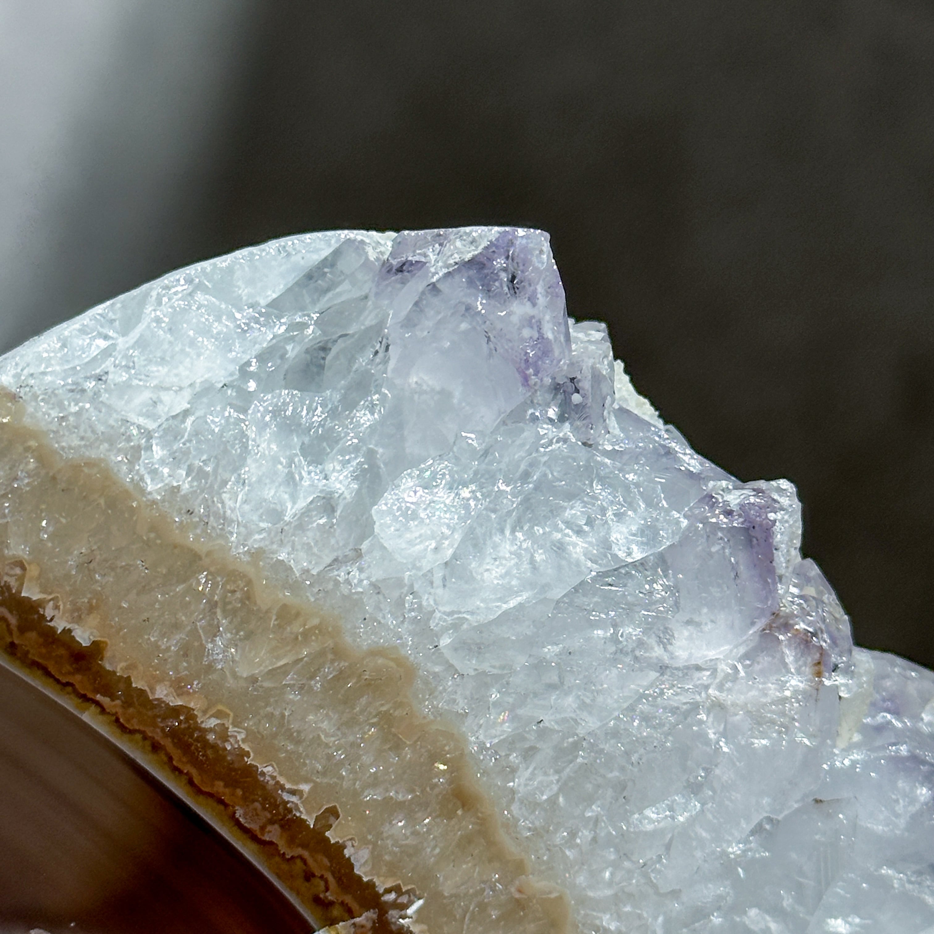 アゲート×クリアクォーツ 月51◇ Agate × Clear Quartz ◇天然石・鉱物