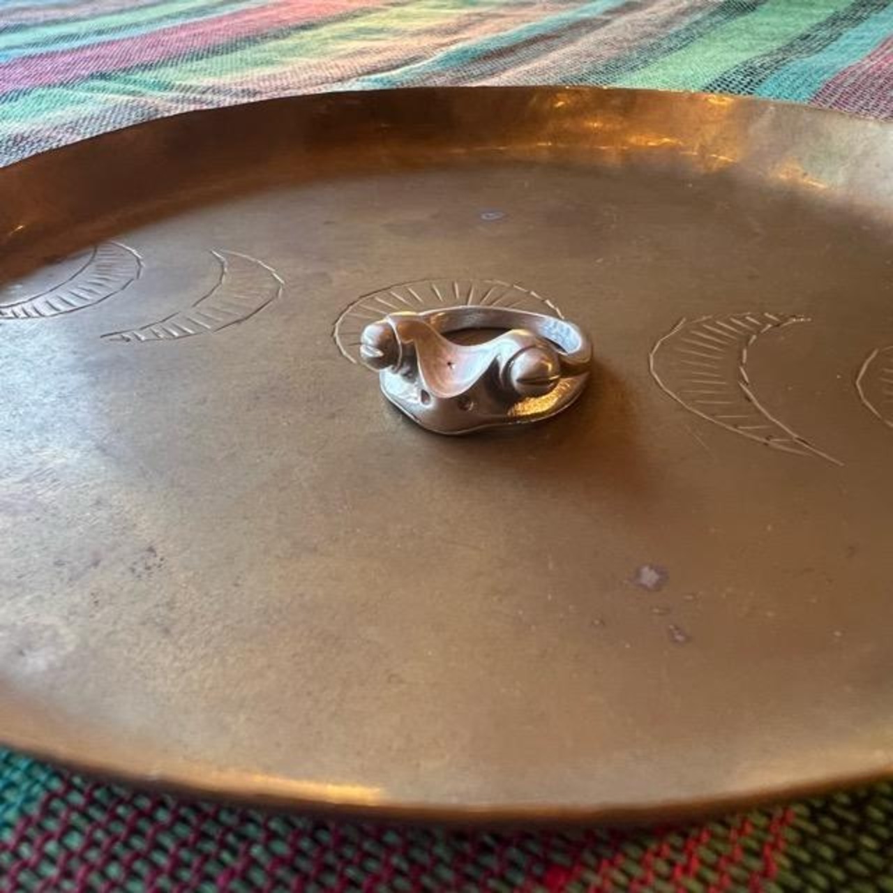 TOPANGA Jewelry　Frog face ring　カエルの顔リング　カエル　リング　指輪　frog 　ギフト　プレゼント