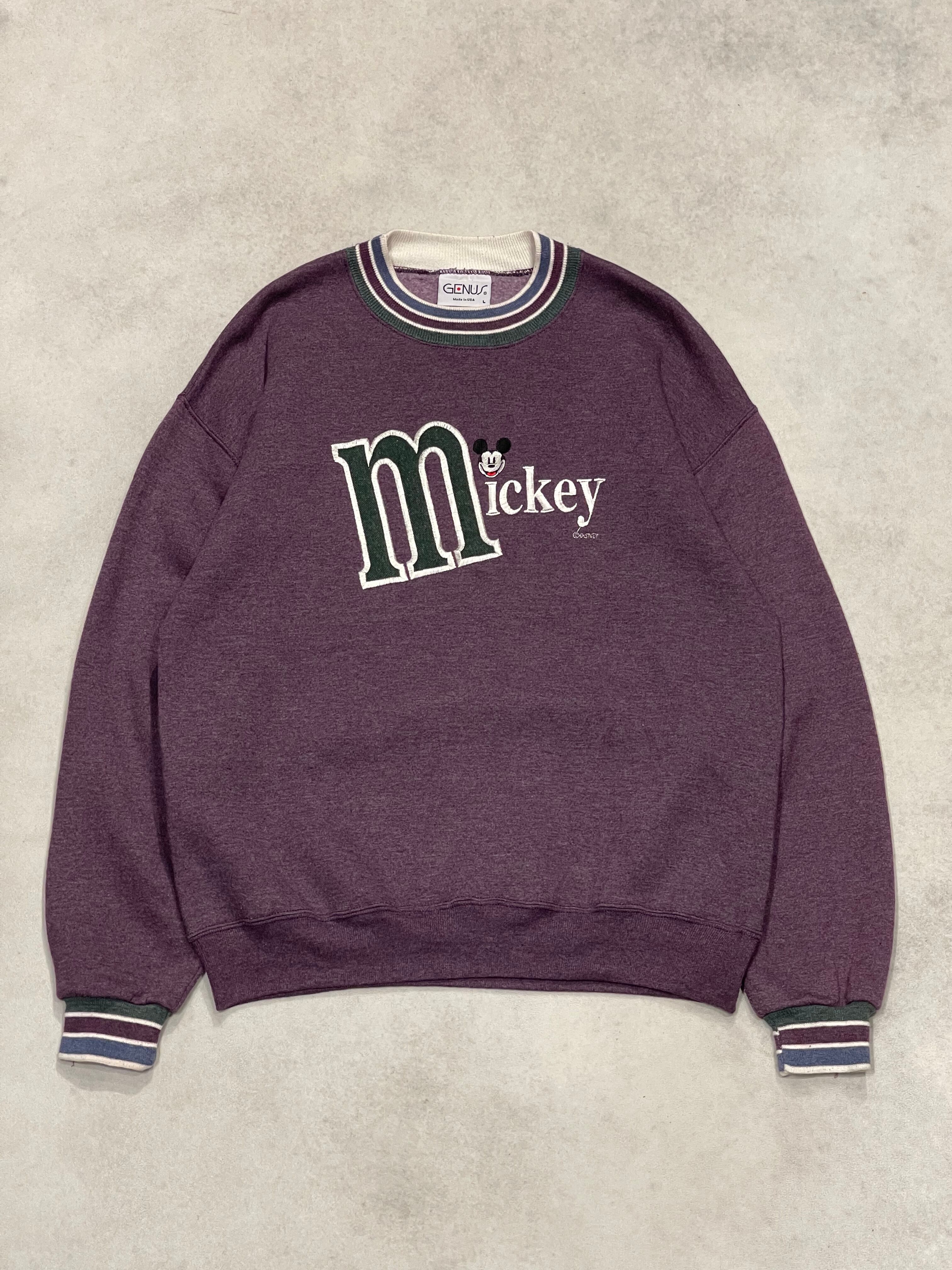 90's USA製 / Disney 】90's USA製 ディズニースウェット ホワイト XXL
