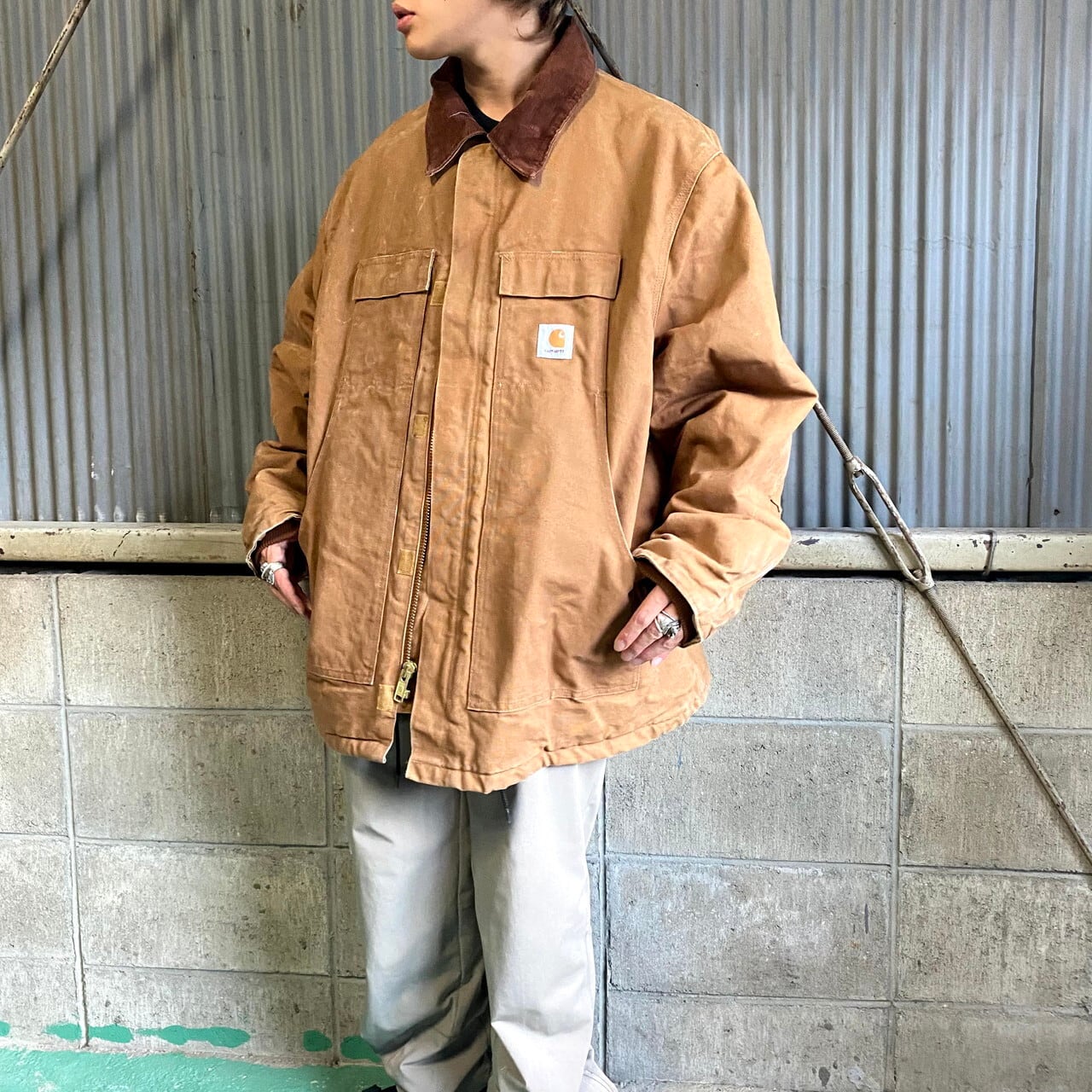 carhartt　カーハート　トラディショナルジャケット　モス　2XLサイズ