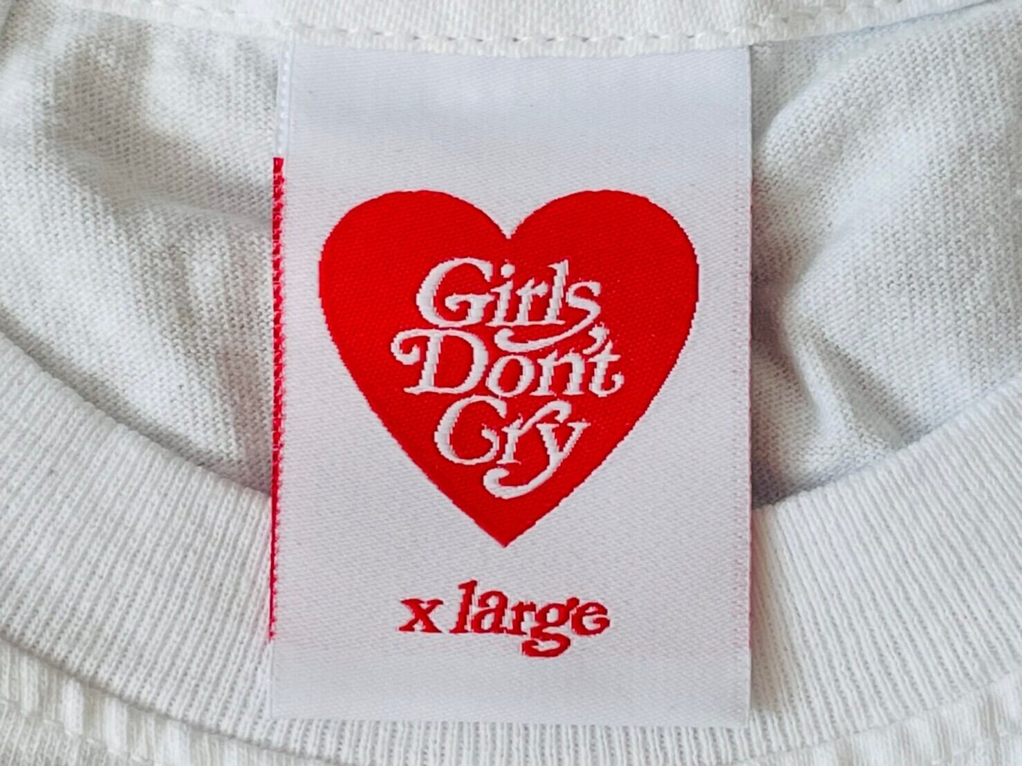 GIRLS DON'T CRY STOP RACISM TEE XL WHITE 55JK0426 | BRAND BUYERS OSAKA