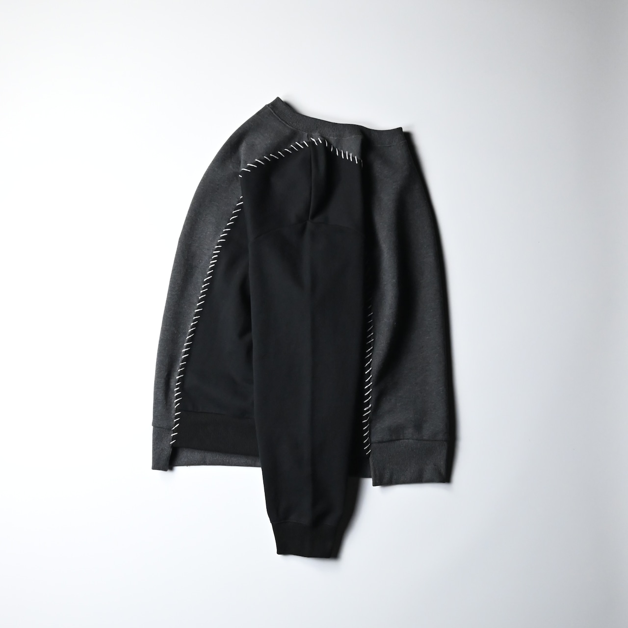 KUON / Sashiko Docking Sweatshirt