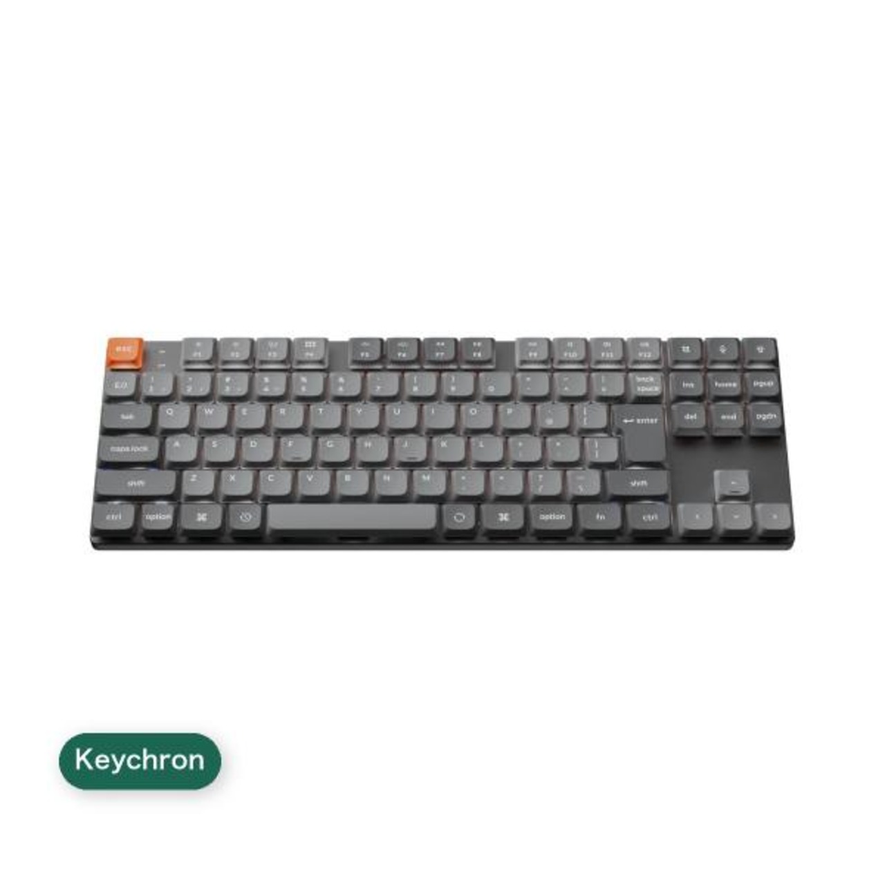 Keychron / K1 Max QMK/VIA ワイヤレス ロープロファイル・メカニカルキーボード White LED 赤軸 JIS配列（かな印字