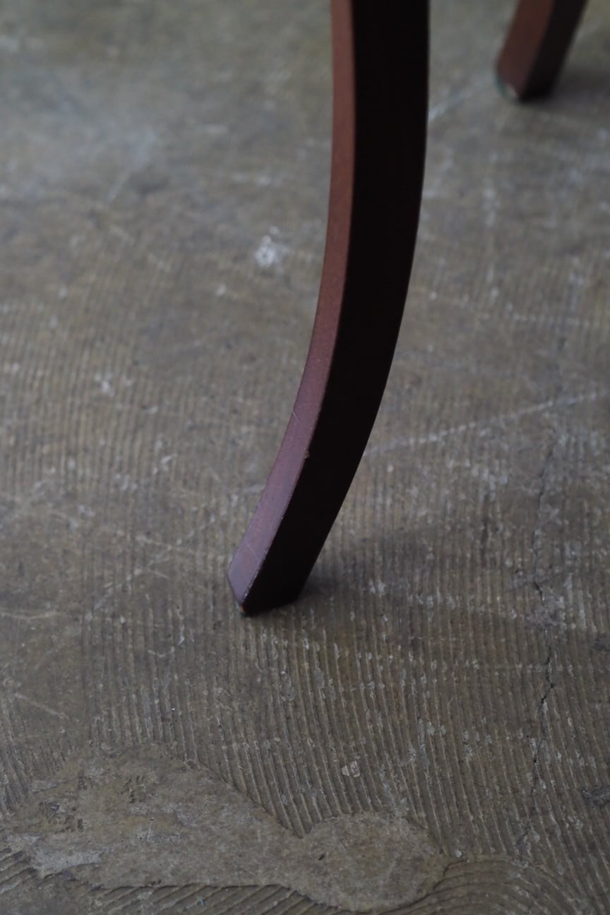 アンティークマホガニー花台-antique mahogany flower stand