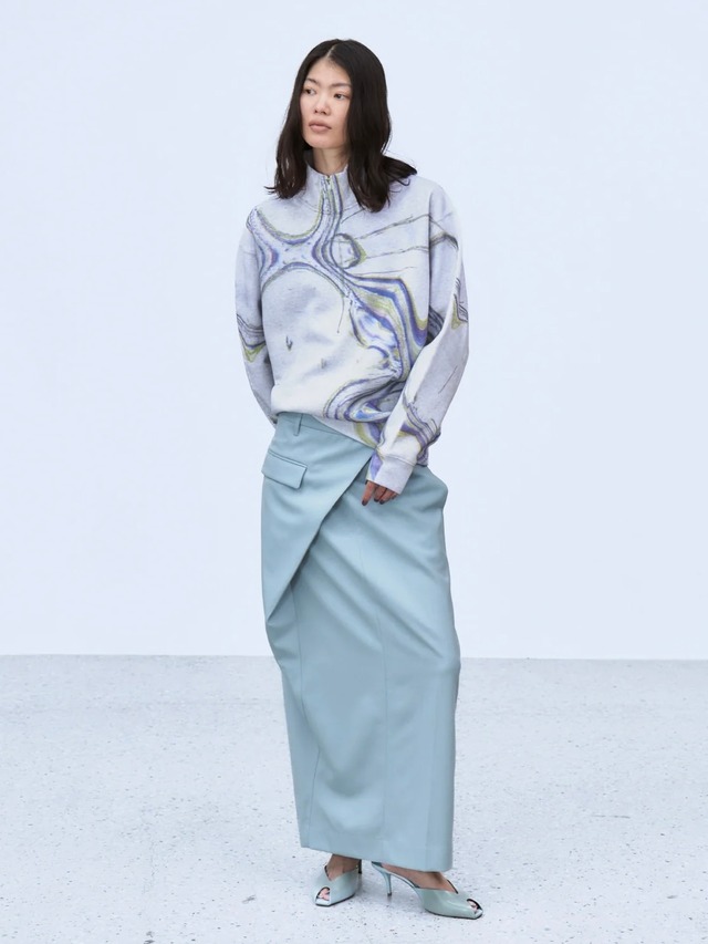 【26AW】THINGS THAT MATTER シングスザットマター / スカート / ASYMMETRIC WRAP SKIRT 0586TM0644P