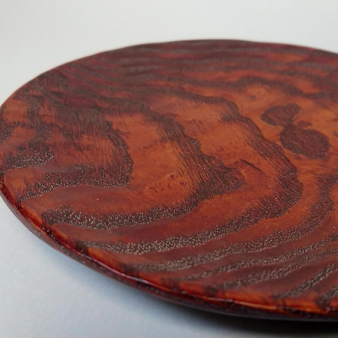 クラフトアリオカ 有岡良益作 片口皿 木地呂塗 伝統工芸 CRAFT ARIOKA