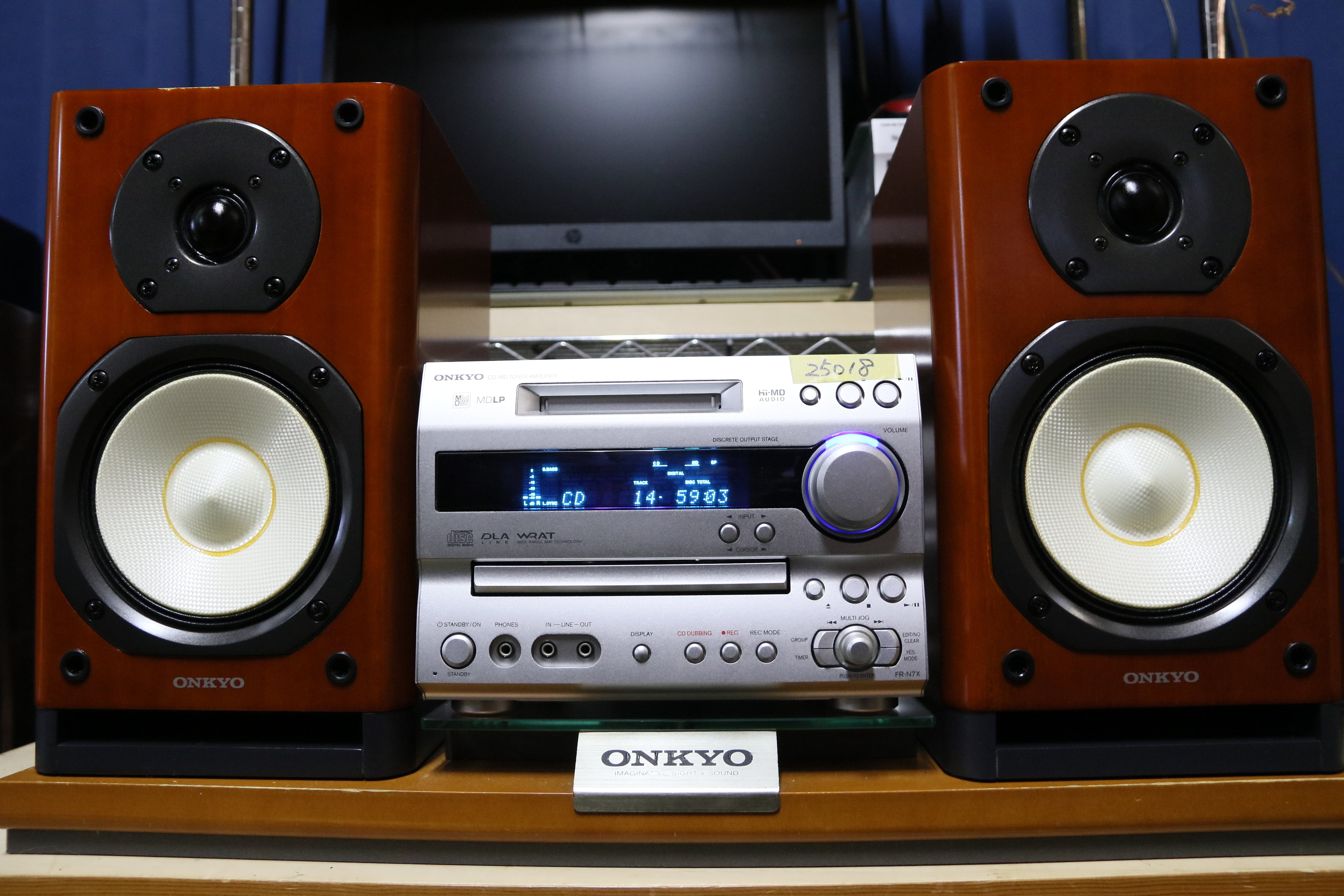 HI-MD搭載、貴重な稼働品！】ONKYO FR-N7X ＆D-N9 CD/MD/ﾁｭｰﾅｰ/ｱﾝﾌﾟ