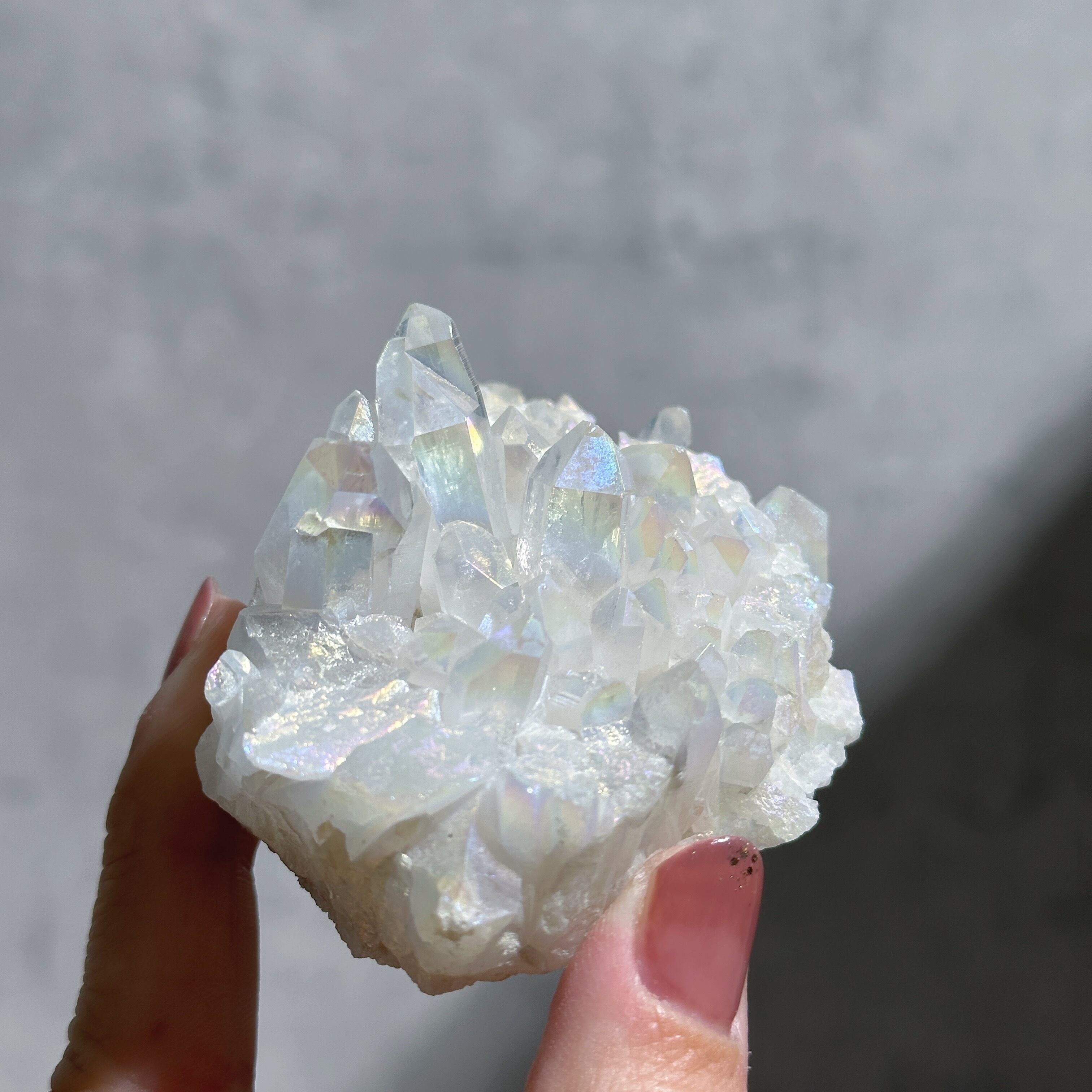 エンジェルオーラ スピリットクォーツ クラスター エンジェルオーラクォーツ クラスター02◇Angel Aura Quartz