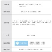 地球に優しいエシカルチーズケーキ -かぼちゃ-