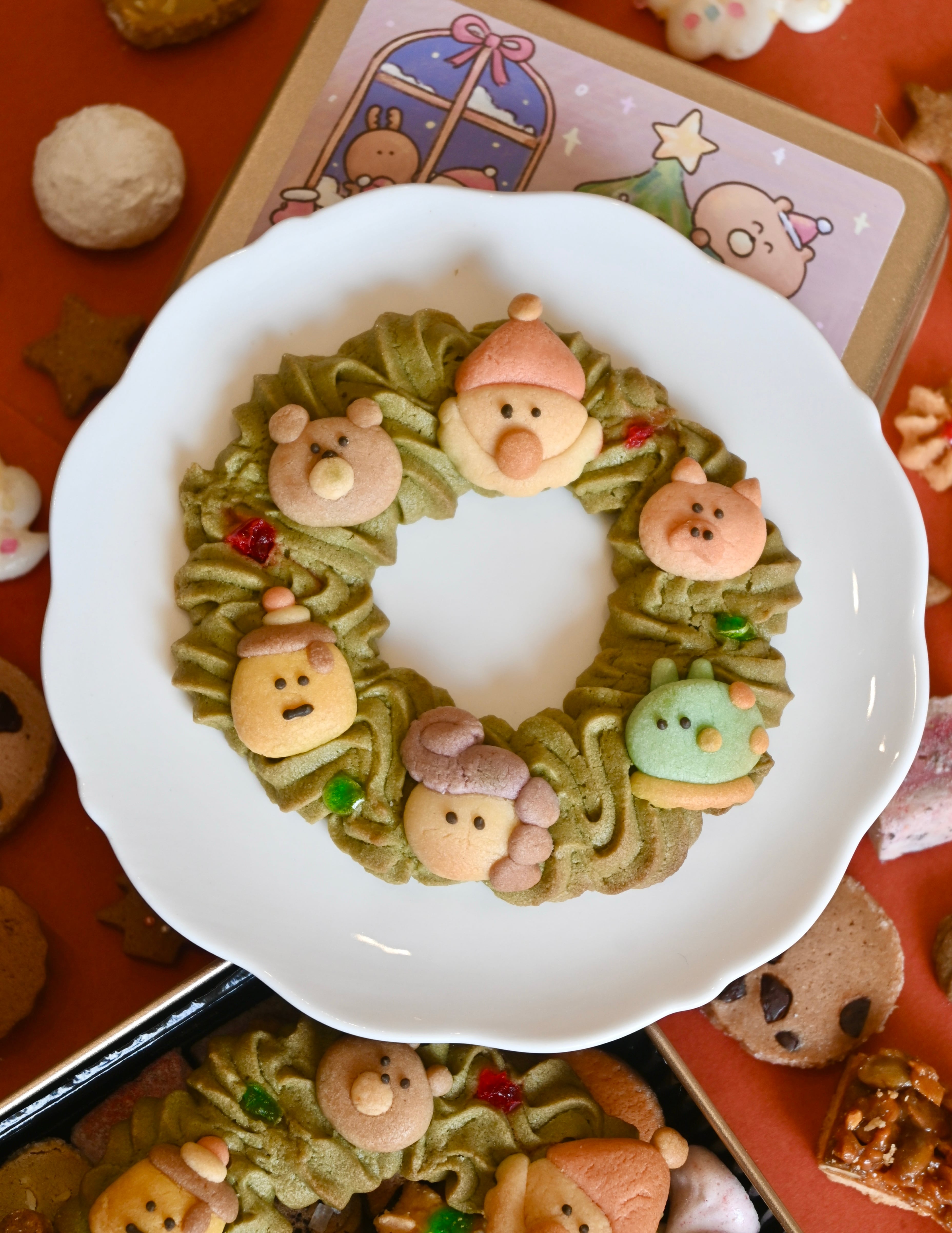 クリスマスクッキー缶