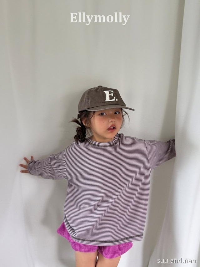取寄:ELLYMOLLY リブメローT※送料無料