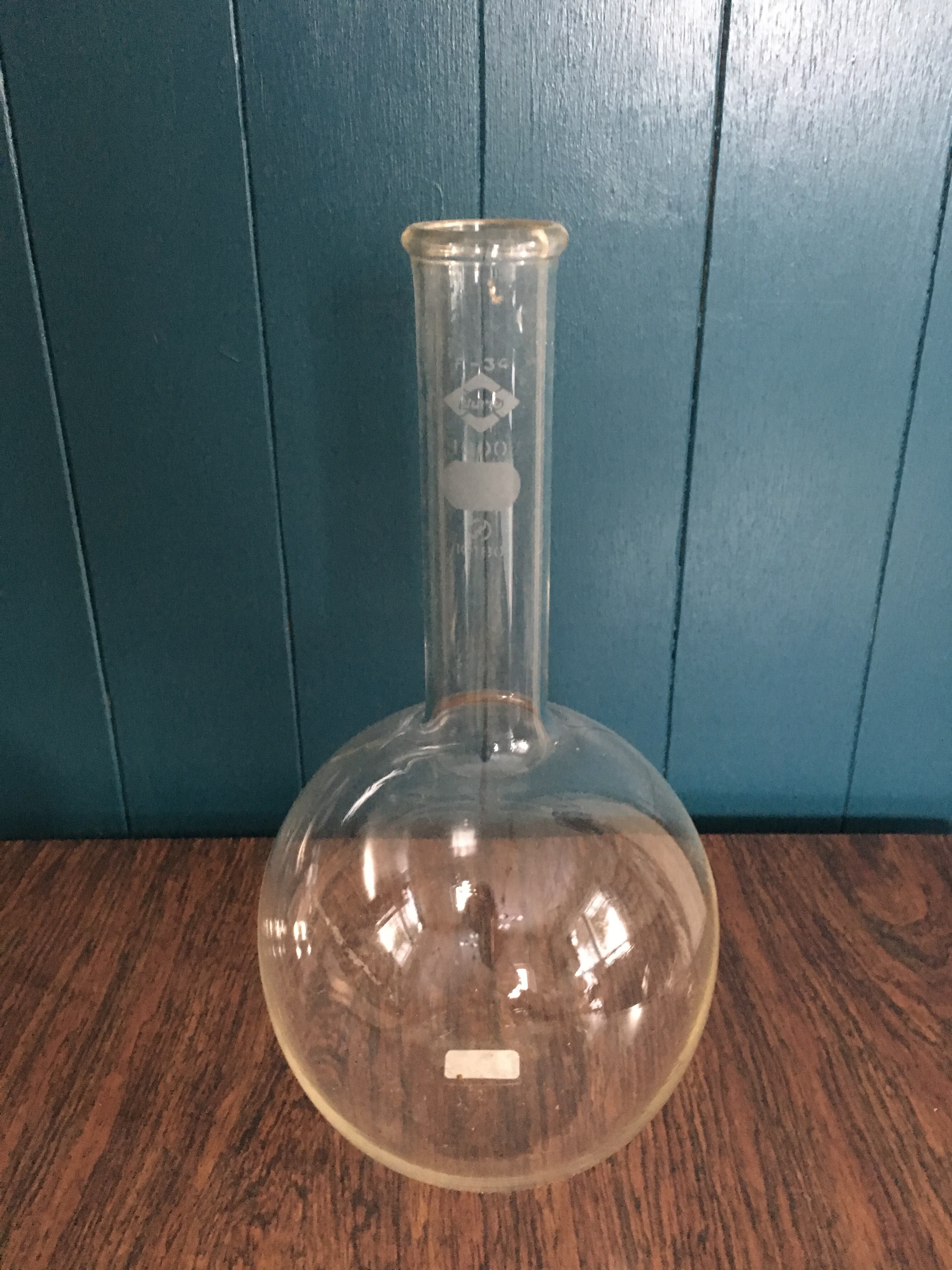 フラスコ形 ガラス 徳利 酒器 No.2 古道具 アンティーク フラスコ形 ガラス 徳利 酒器 No.2 古道具 アンティーク フラスコ形