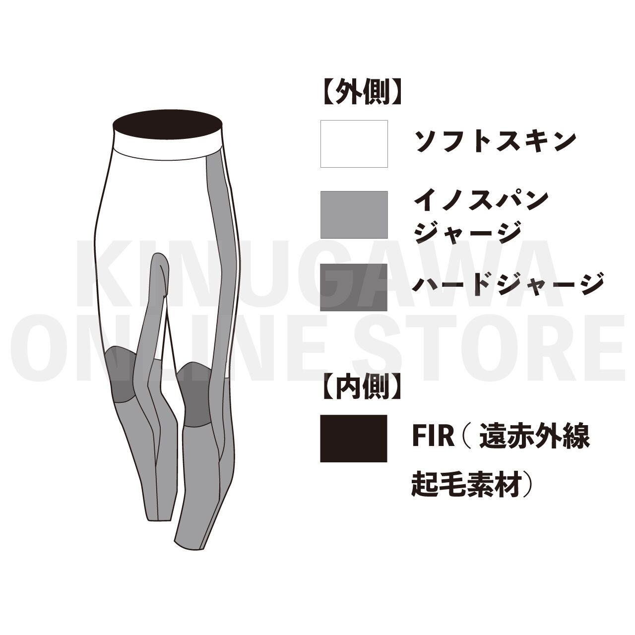 B.E. 3mmスキンロングパンツ メンズ GULL ガル ウエットスーツ