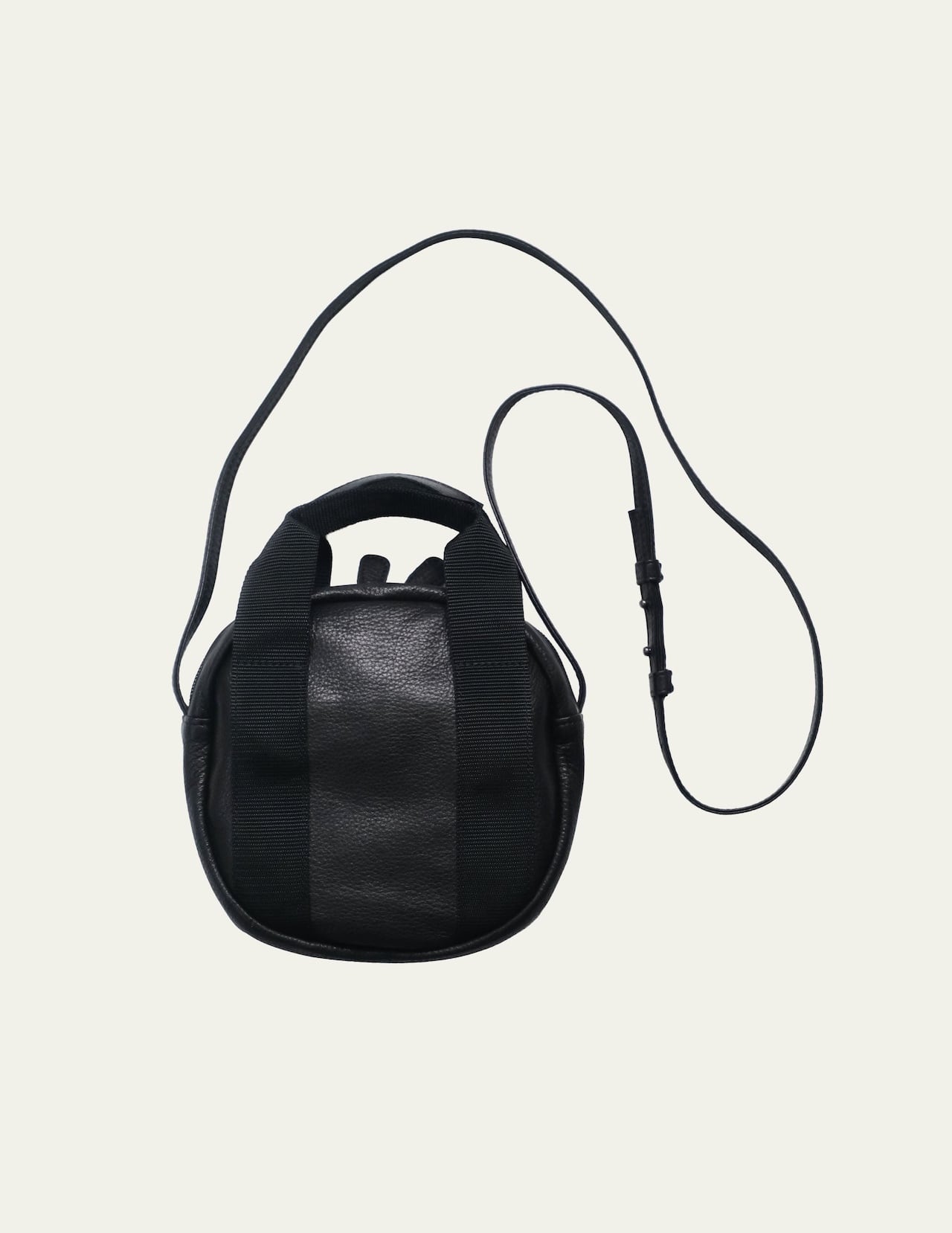 FUJITO Leather Helmet Pouch Black | Directors Web Shop