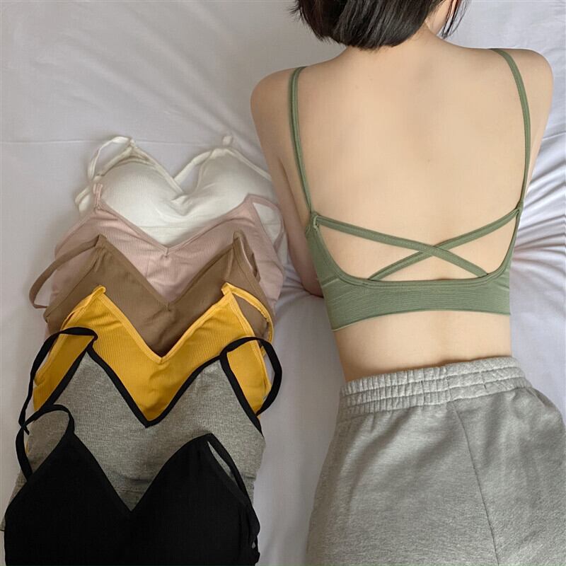 小さなキャミソールレディースアウターウェアトレンディなサマードレス2020新しいバージョンのスリムで美しいバックショートボトミングシャツトップ付き 1号婦人55234351734