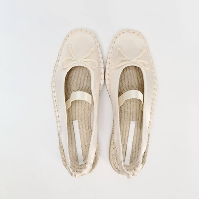 Espadrille Ballet Flats Shoes F0514