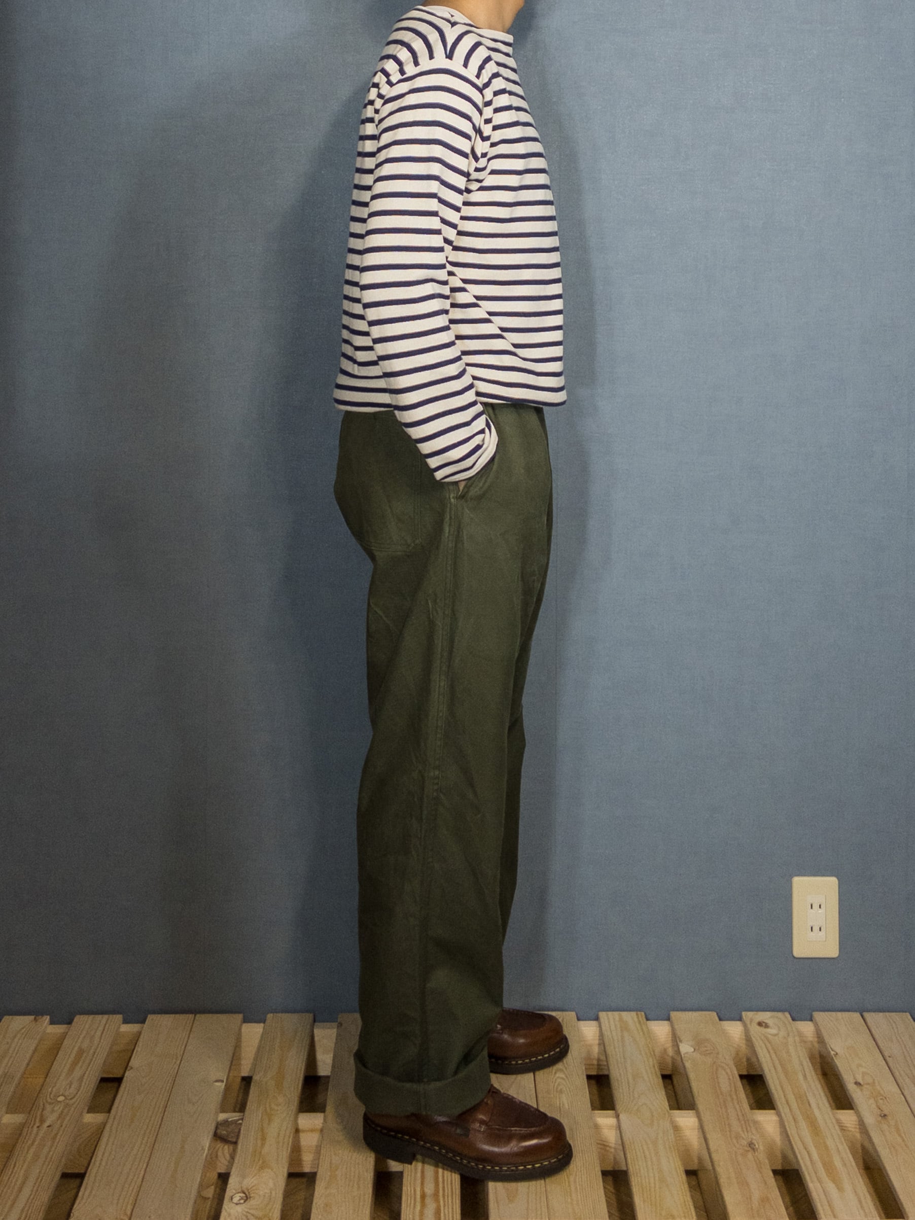 【60s 実物】French Air Force Utility Pants 1960's Deadstock French Air Force Utility Pants – nest