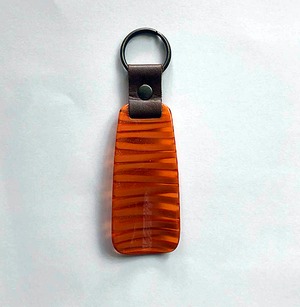 靴べら(オレンジ)◆携帯に便利なキーリング付き◆父の日のプレゼントに♪めがね産地福井から
