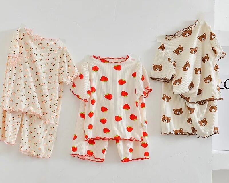 上下2点セット / セットアップ / パジャマ / 女の子 / 男の子 / 〜3才( A〜C )