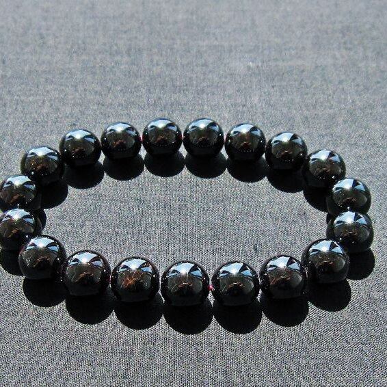 ガーネット ブレスレット 11mm 一点物 メール便可 [M便 1/10] 111-41436